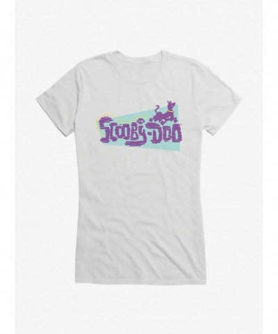 Unique Scooby-Doo Retro Logo Girls T-Shirt $9.76 T-Shirts