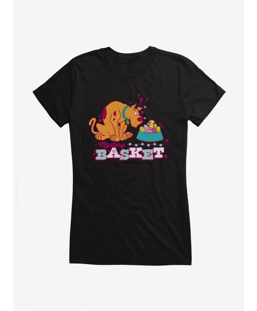 Discount Sale Scooby-Doo Mystery Basket Chicks Eggs Girls T-Shirt $9.56 T-Shirts