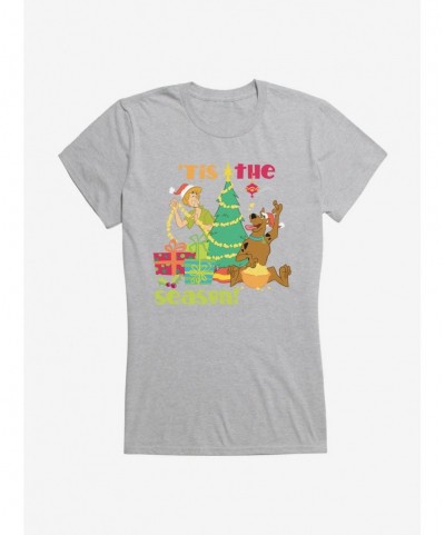 Exclusive Scooby-Doo Holidays 'Tis The Season! Scooby And Shaggy Girls T-Shirt $8.96 T-Shirts