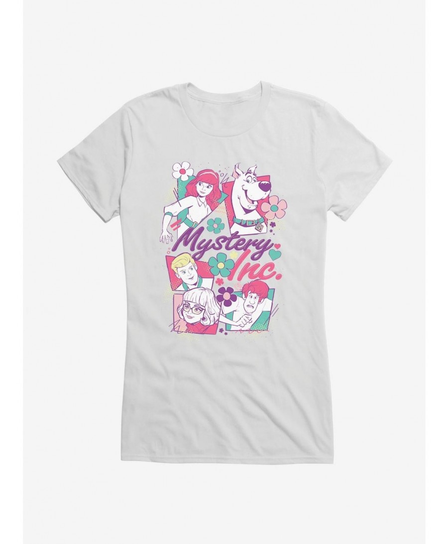 Seasonal Sale Scoob! Flower Power Gang Girls T-Shirt $8.57 T-Shirts