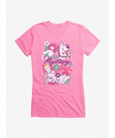 Seasonal Sale Scoob! Flower Power Gang Girls T-Shirt $8.57 T-Shirts