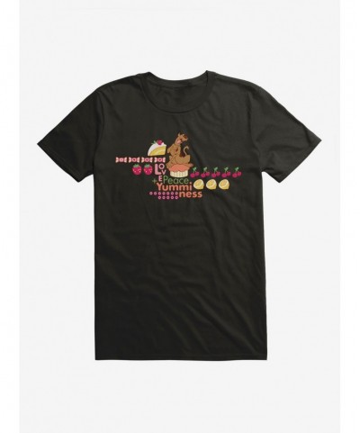 Pre-sale Discount Scooby-Doo So Yummy Love, Peace, And Yumminess T-Shirt $6.88 T-Shirts