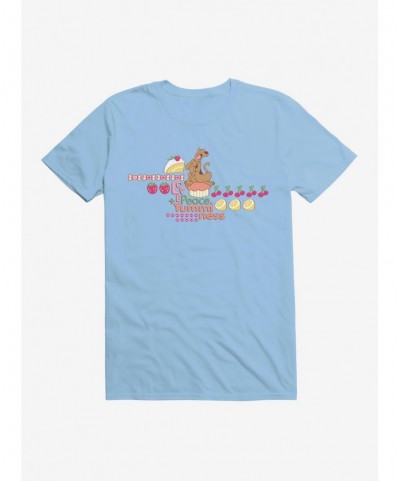 Pre-sale Discount Scooby-Doo So Yummy Love, Peace, And Yumminess T-Shirt $6.88 T-Shirts