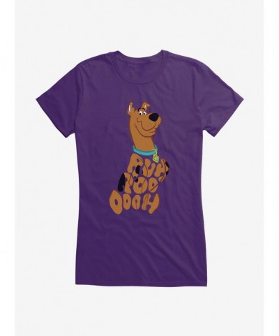 Flash Deal Scooby-Doo 50th Anniversary Ruh-Rooh! Girls T-Shirt $6.37 T-Shirts