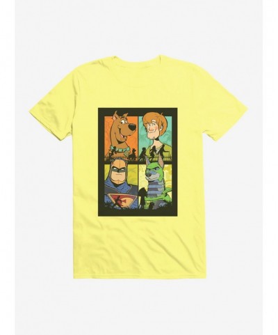 Exclusive Scoob! Scooby, Shaggy, Blue Falcon And Cerberus T-Shirt $6.12 T-Shirts