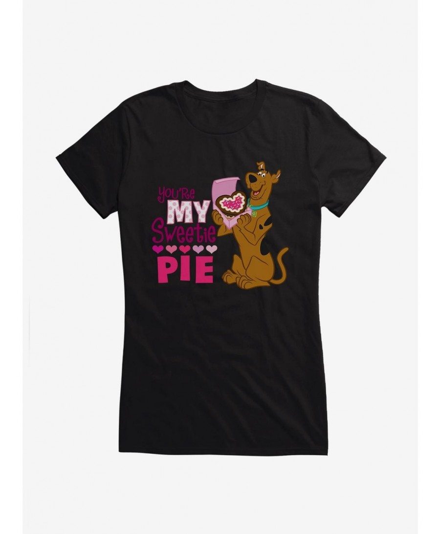 Pre-sale Discount Scooby-Doo Valentines You're My Sweetie Pie Girls T-Shirt $8.76 T-Shirts