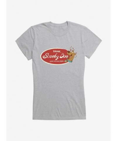 Value Item Scooby-Doo Drink Label Girls T-Shirt $6.97 T-Shirts