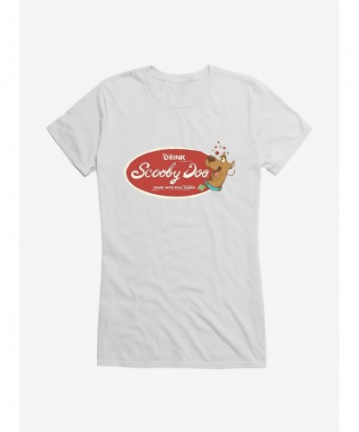 Value Item Scooby-Doo Drink Label Girls T-Shirt $6.97 T-Shirts