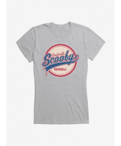 Pre-sale Scooby-Doo Coolsville Baseball Girls T-Shirt $7.37 T-Shirts