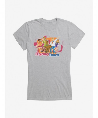 New Arrival Scooby-Doo Mystery Team: Velma, Shaggy, Scooby, Fred And Daphne Girls T-Shirt $8.76 T-Shirts