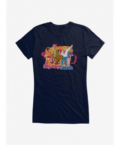 New Arrival Scooby-Doo Mystery Team: Velma, Shaggy, Scooby, Fred And Daphne Girls T-Shirt $8.76 T-Shirts