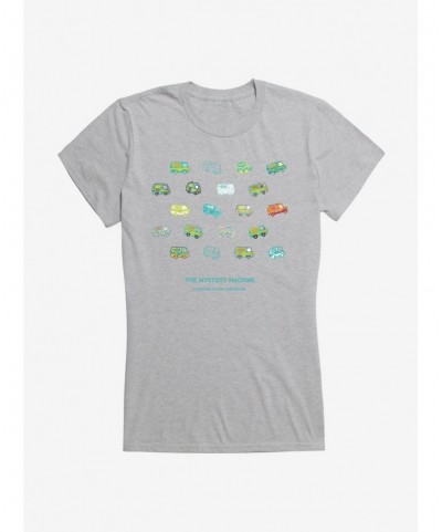 Discount Scooby-Doo 50th Anniversary The Mystery Machine Girls T-Shirt $5.98 T-Shirts