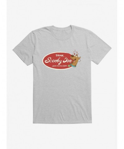 Discount Sale Scooby-Doo Drink Label T-Shirt $5.74 T-Shirts