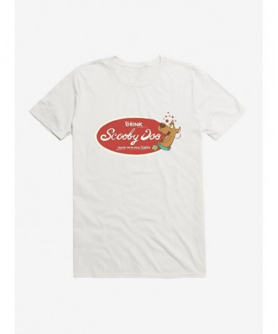 Discount Sale Scooby-Doo Drink Label T-Shirt $5.74 T-Shirts