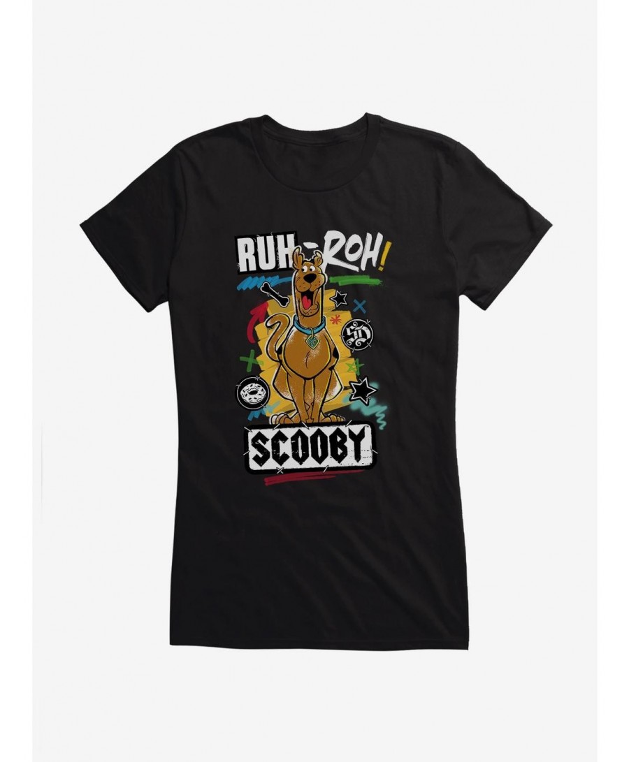 Value for Money Scooby-Doo Ruh Roh! Rock Icons Girls T-Shirt $9.96 T-Shirts