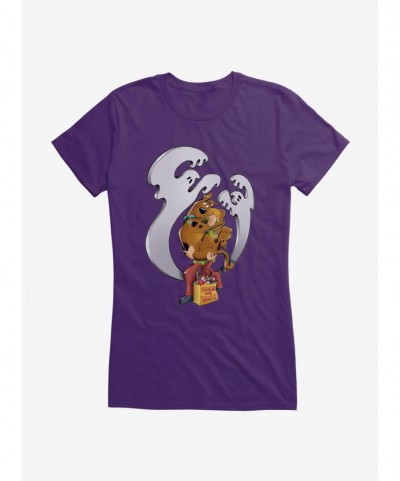 Exclusive Scooby-Doo Silver Ghosts Girls Girls T-Shirt $7.77 T-Shirts