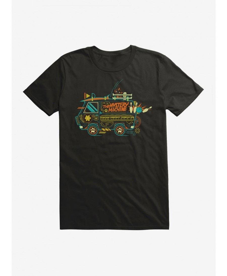 Big Sale Scoob! Dynamic Mystery Machine T-Shirt $8.03 T-Shirts