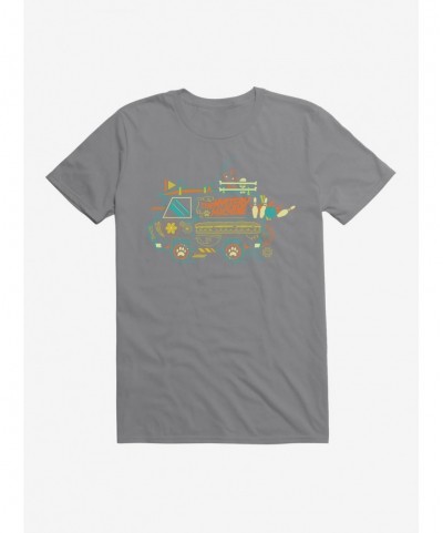 Big Sale Scoob! Dynamic Mystery Machine T-Shirt $8.03 T-Shirts