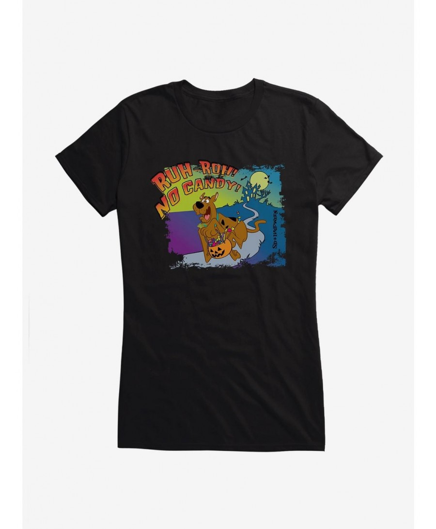 Clearance Scooby-Doo No Candy Girls Girls T-Shirt $8.57 T-Shirts