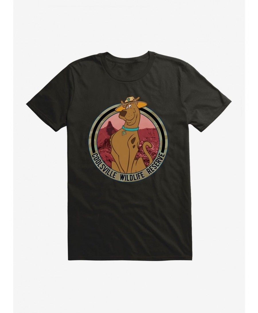 Hot Selling Scooby-Doo Coolsville Wildlife Reserve Logo T-Shirt $8.80 T-Shirts