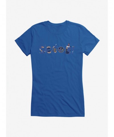 Unique Scoob! Blue Falcon Girls T-Shirt $7.97 T-Shirts