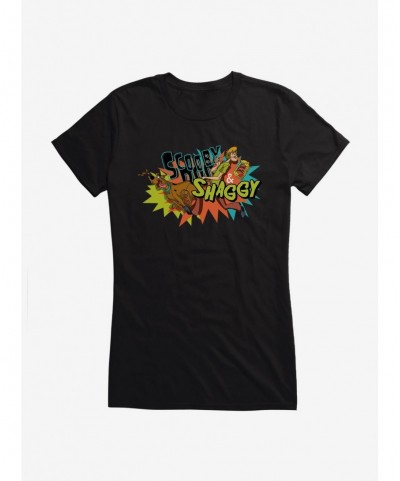 Wholesale Scooby-Doo With Shaggy Splash Girls T-Shirt $9.96 T-Shirts