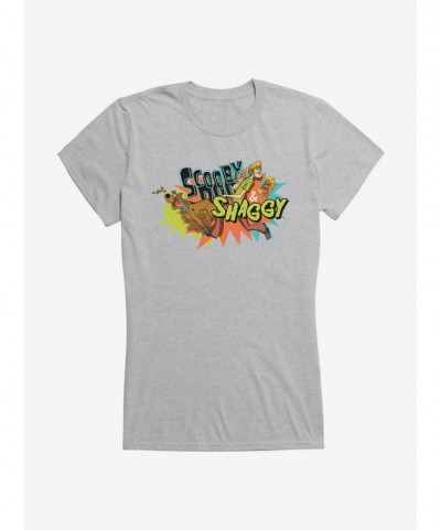 Wholesale Scooby-Doo With Shaggy Splash Girls T-Shirt $9.96 T-Shirts