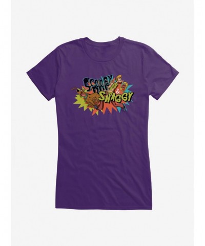 Wholesale Scooby-Doo With Shaggy Splash Girls T-Shirt $9.96 T-Shirts