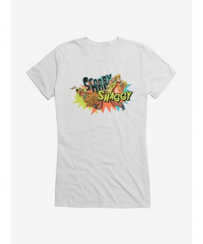 Wholesale Scooby-Doo With Shaggy Splash Girls T-Shirt $9.96 T-Shirts