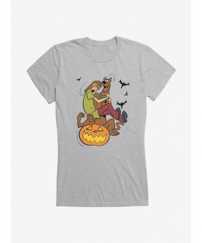 Low Price Scooby-Doo Halloween Shaggy And Scooby Pumpkin Girls T-Shirt $7.17 T-Shirts