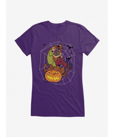 Low Price Scooby-Doo Halloween Shaggy And Scooby Pumpkin Girls T-Shirt $7.17 T-Shirts