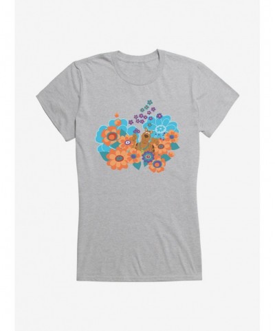 Pre-sale Discount Scooby-Doo Hippie Flower Bed Girls Girls T-Shirt $9.36 T-Shirts