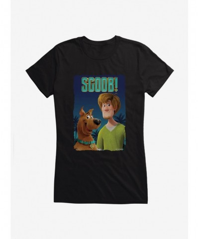 Pre-sale Discount Scoob! Movie Shaggy And Scooby Girls T-Shirt $9.96 T-Shirts