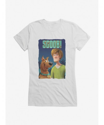 Pre-sale Discount Scoob! Movie Shaggy And Scooby Girls T-Shirt $9.96 T-Shirts