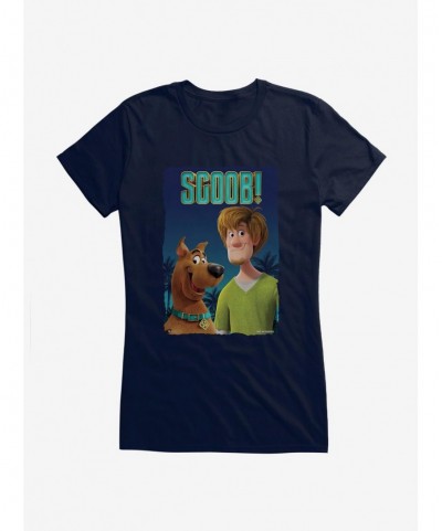 Pre-sale Discount Scoob! Movie Shaggy And Scooby Girls T-Shirt $9.96 T-Shirts