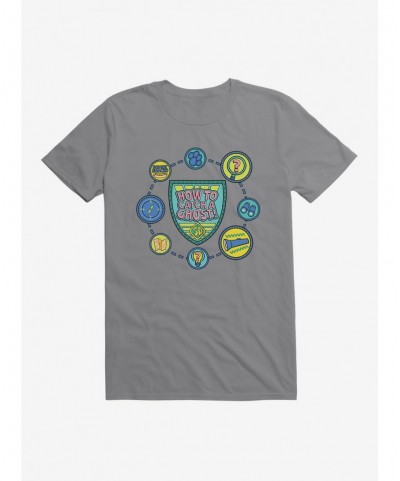 Cheap Sale Scooby-Doo How To Catch A Ghost Scooby Badges T-Shirt $7.84 T-Shirts