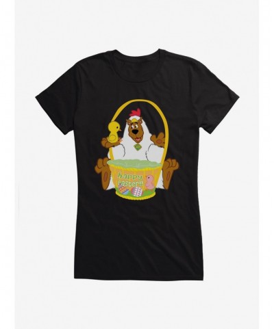 Flash Sale Scooby-Doo Happy Easter Basket Girls T-Shirt $7.97 T-Shirts