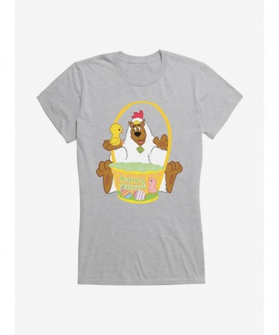 Flash Sale Scooby-Doo Happy Easter Basket Girls T-Shirt $7.97 T-Shirts