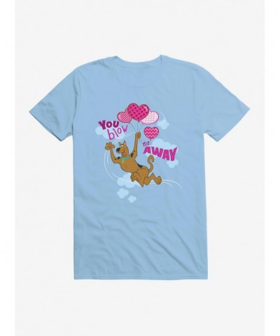 Flash Deal Scooby-Doo Valentines You Blow Me Away Balloons T-Shirt $9.37 T-Shirts