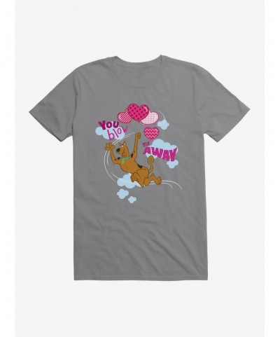 Flash Deal Scooby-Doo Valentines You Blow Me Away Balloons T-Shirt $9.37 T-Shirts