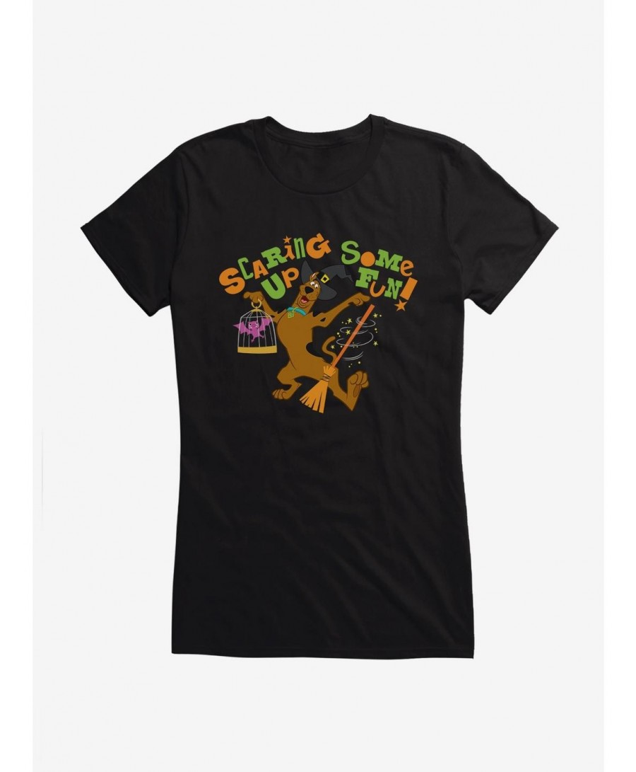 Trendy Scooby-Doo Scaring Up Some Fun Girls Girls T-Shirt $7.37 T-Shirts