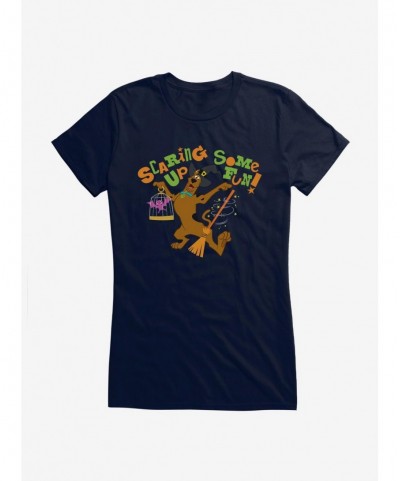 Trendy Scooby-Doo Scaring Up Some Fun Girls Girls T-Shirt $7.37 T-Shirts