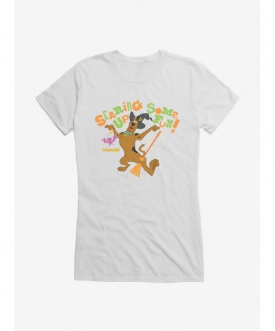 Trendy Scooby-Doo Scaring Up Some Fun Girls Girls T-Shirt $7.37 T-Shirts