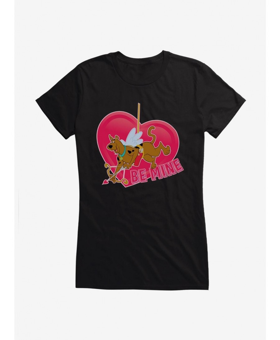 Flash Deal Scooby-Doo Valentines Be Mine Cupid Girls T-Shirt $6.57 T-Shirts