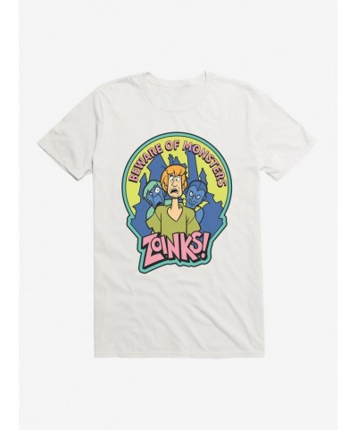 Flash Deal Scooby-Doo Zoinks! Beware Of Monsters T-Shirt $7.65 T-Shirts