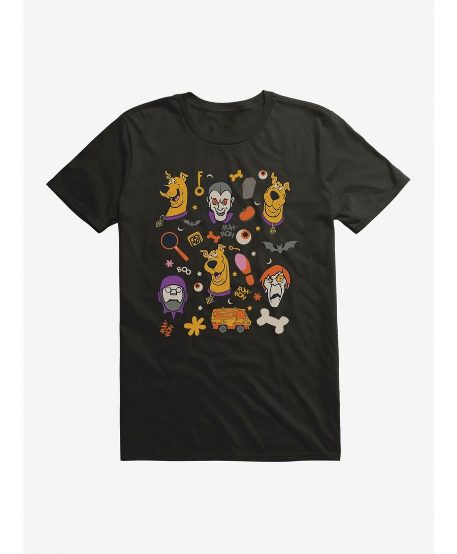 Big Sale Scooby-Doo Halloween Variety Portrait T-Shirt $8.22 T-Shirts