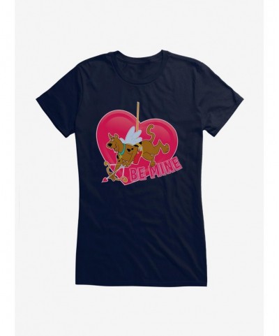 Flash Deal Scooby-Doo Valentines Be Mine Cupid Girls T-Shirt $6.57 T-Shirts