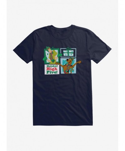 Big Sale Scooby-Doo Holiday High Five T-Shirt $6.31 T-Shirts