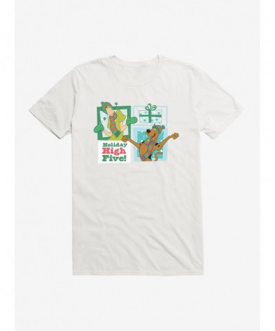 Big Sale Scooby-Doo Holiday High Five T-Shirt $6.31 T-Shirts