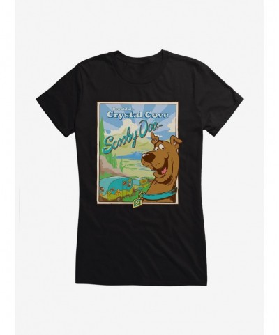 Huge Discount Scooby-Doo Beautiful Crystal Cove Postcard Girls T-Shirt $7.77 T-Shirts